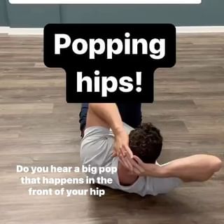 Did you ever wonder why your hip makes a loud click or pop when you’re just t...