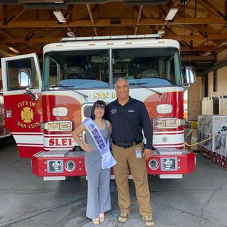 Thank you Fire Chief Angel Ramirez and San Luis Fire Department for agreeing ...
