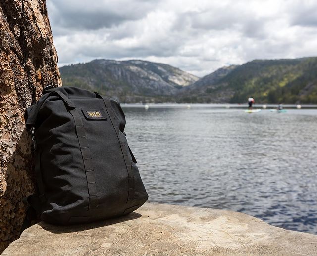 Roll Up Backpack Coyote Tan