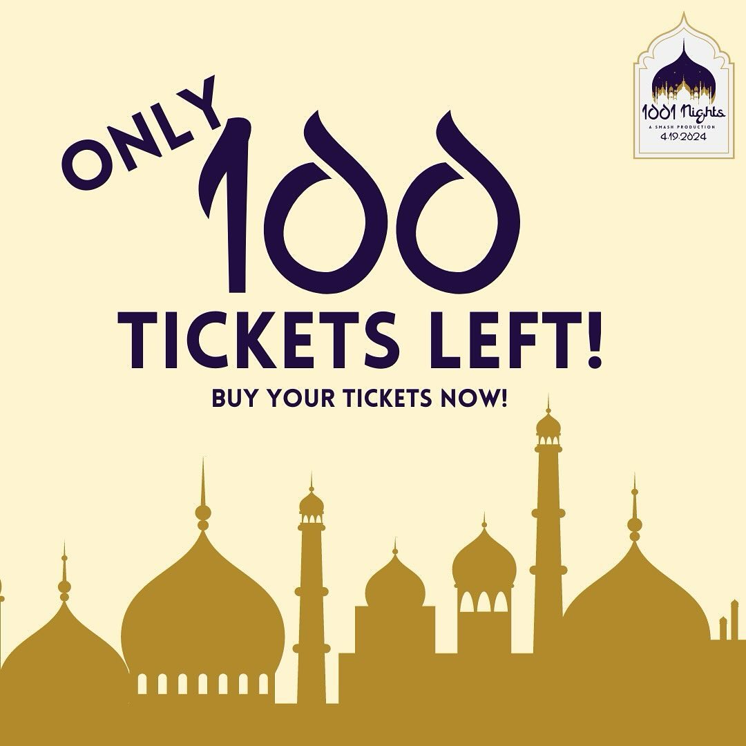 Hurry! Only 100 tickets left for the event, and just 17 days to go! Secure yo...