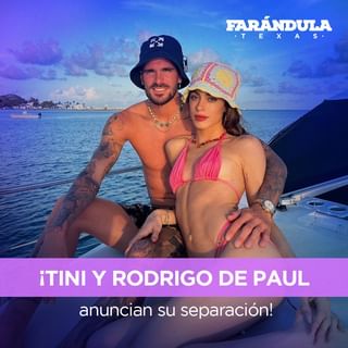 Tras dos años de relación, Tini y Rodrigo de Paul pusieron fin a su relación ...