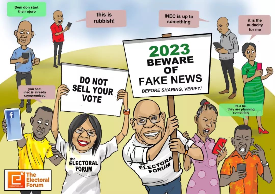 Road to 2023 General Elections!  Don't share fake news. Always verify!  #Nige...