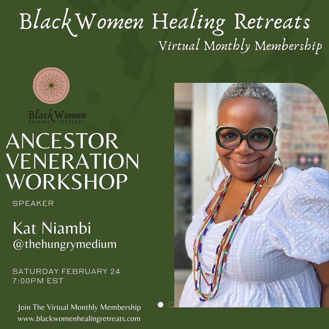 VIRTUAL GRIEF HEALING FOR BLACK WOMEN RETREAT - Black Women Healing Retreats