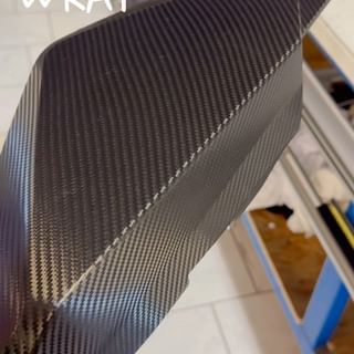 ⚡️one piece carbon wrap⚡️  #carwrapping #paintisdead #carbon #wrapfriedl...