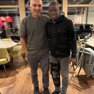 A great pleasure to have football superstar N'Golo Kanté join us for an eveni...