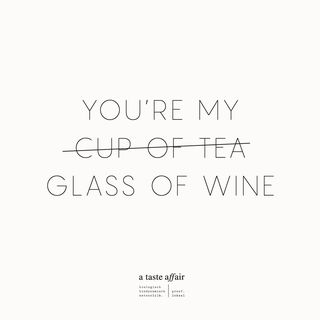 ☕️👉🏻🍷🙂  Tea, wine, whatever, we like you anyway #naturalwinelovers   Happ...