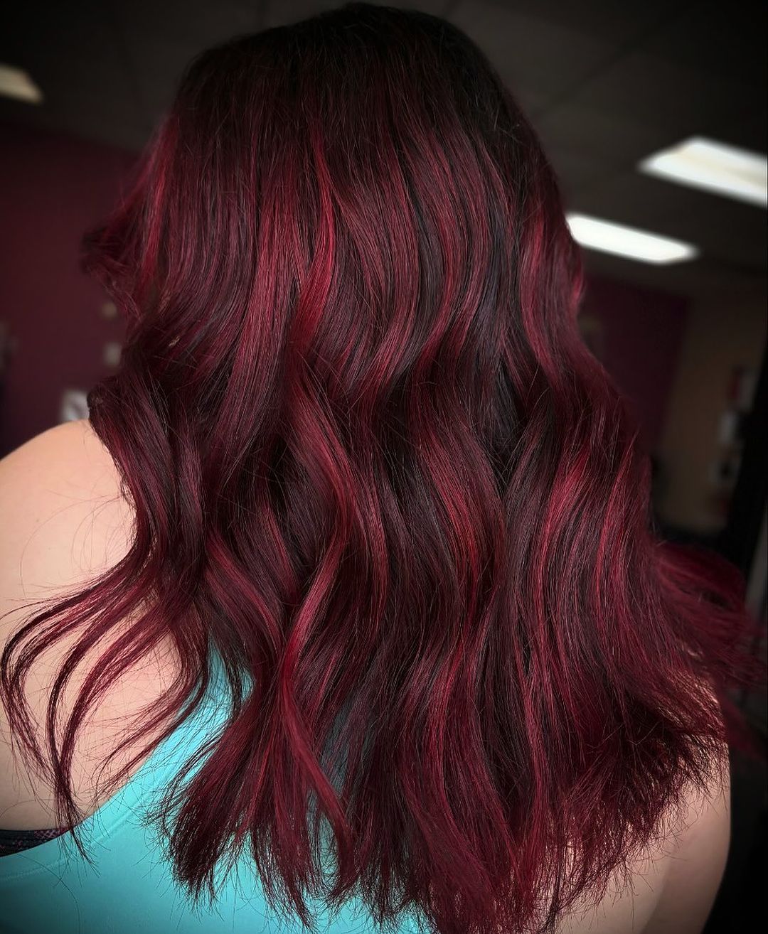 انتخاب رنگ موی قرمز مناسب