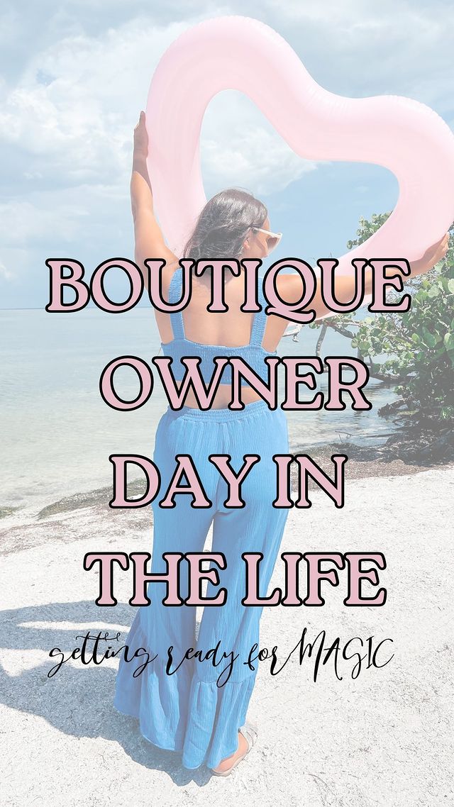 A day in my life as a boutique owner !✨🎲💖 Getting ready for @magicfashionev...