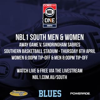 🏀 Thursday night @nbl1south hoops tonight! 📺 Watch the games live via the ...