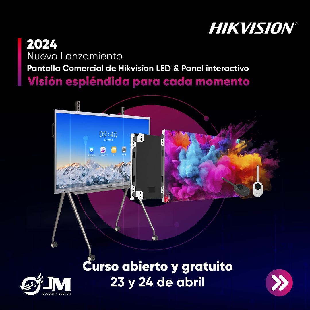 🚀 ¡NUEVO LANZAMIENTO DE HIKVISION! 😱 Llegaron las Pantallas Comerciales LED...