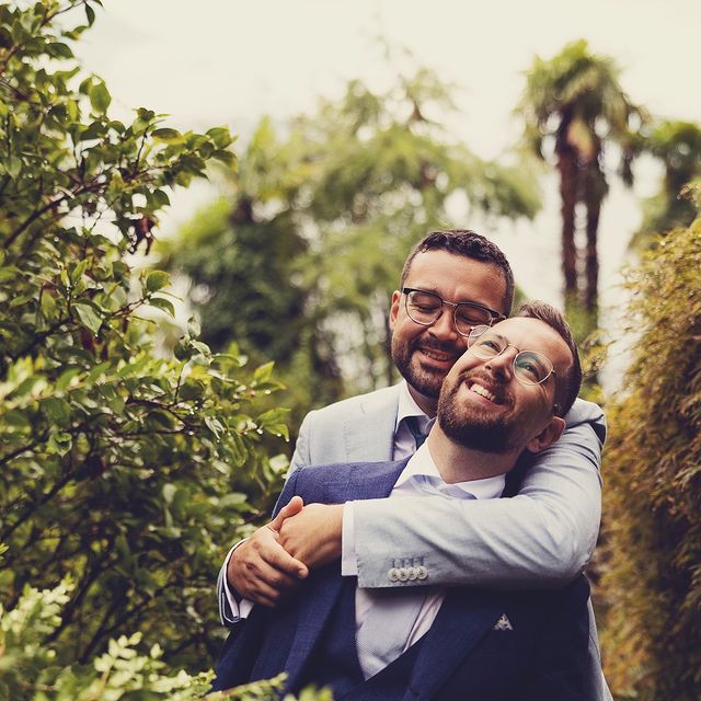 Andreas + Christof 🥰  Fotografie: @paolodifalcophotography Location: @parkho...