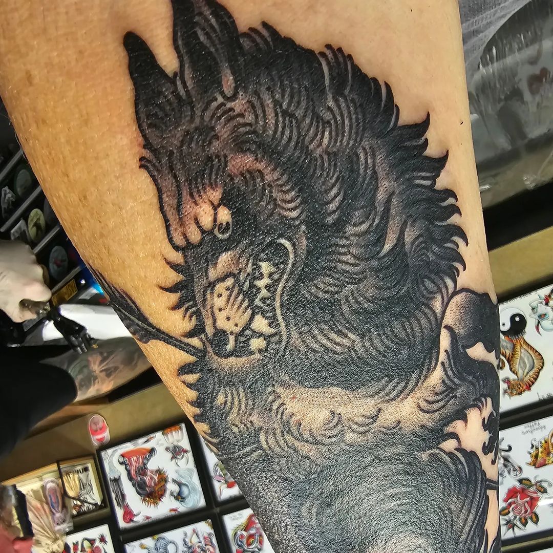 jacob black wolf tattoo