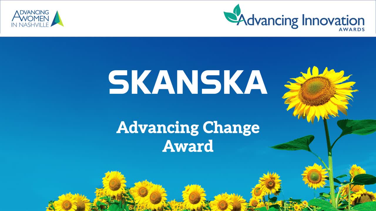 Congratulations to Skanska, winner of our first Advancing Change Award, for Skanska's Green Stick...