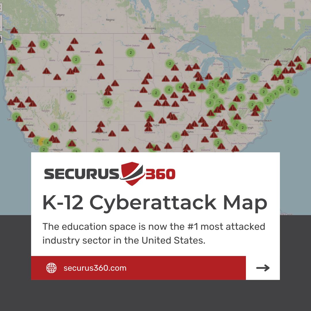 Stay informed and protect your school district with the Securus360 K-12 Cyberattack Map.This inte...