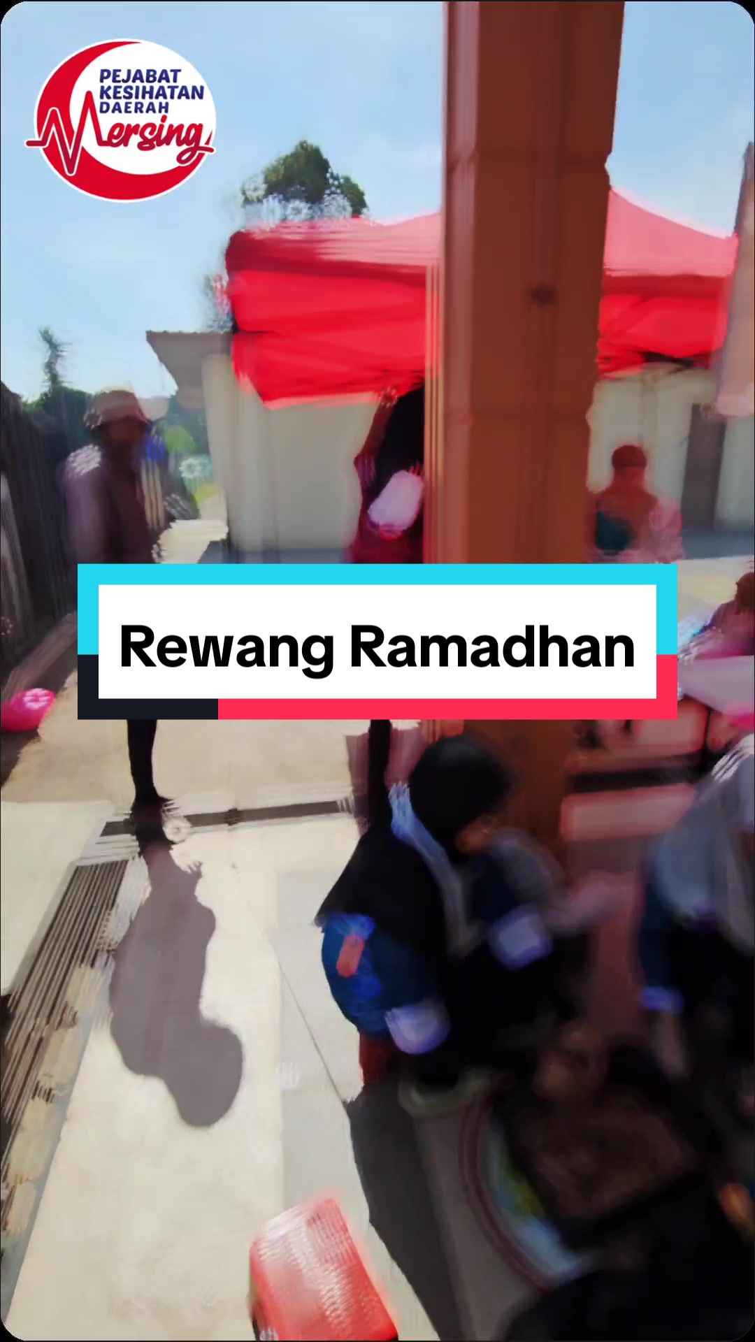 Program rewang semarak ramadhan yang dianjurkan oleh Pejabat Kesihatan Daerah Mersing. Program in...
