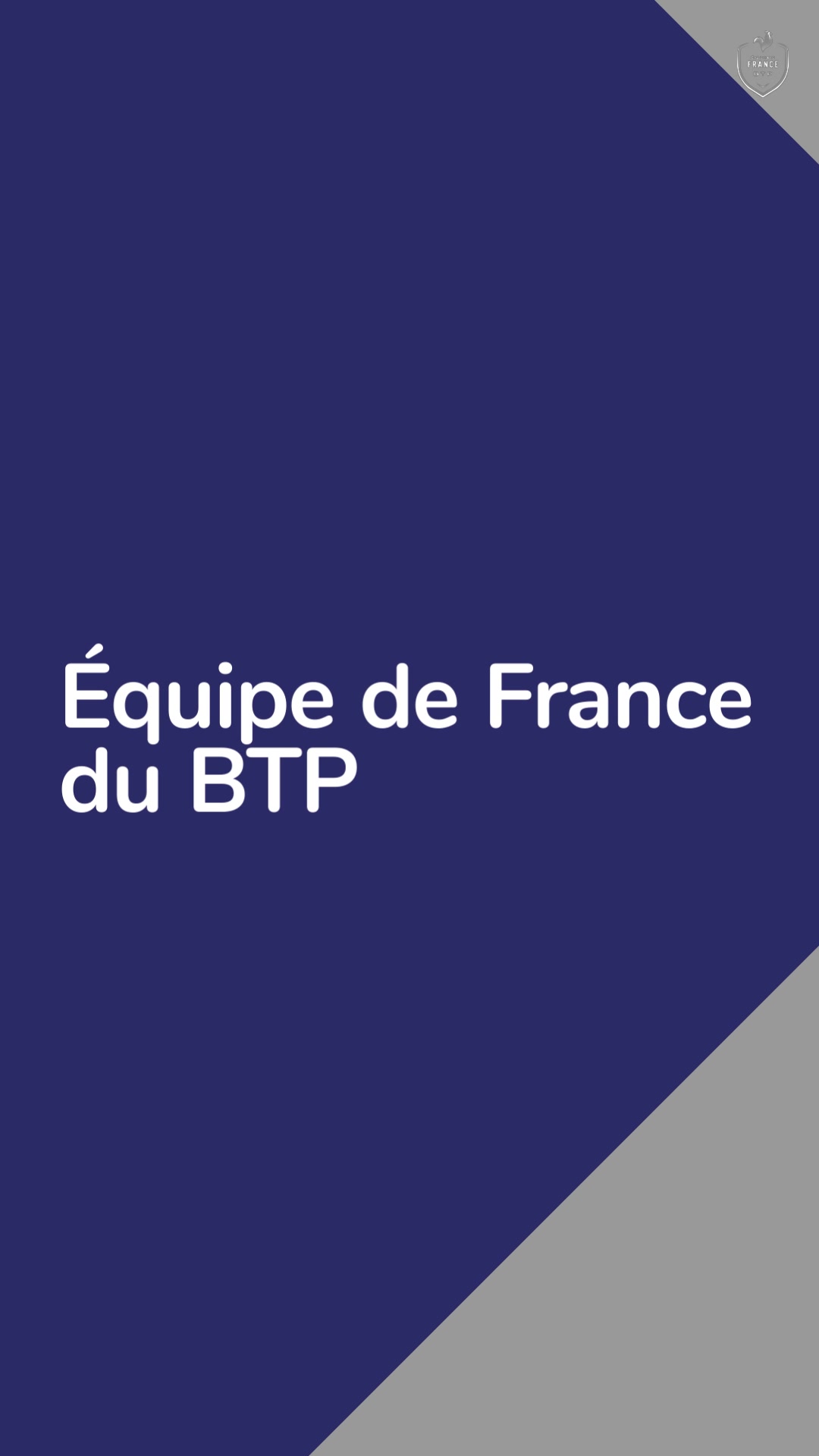 👷‍♀️ Équipe de France du BTP 👷‍♂️ Découvrez les membres de l'Équipe de France du BTP qui représ...