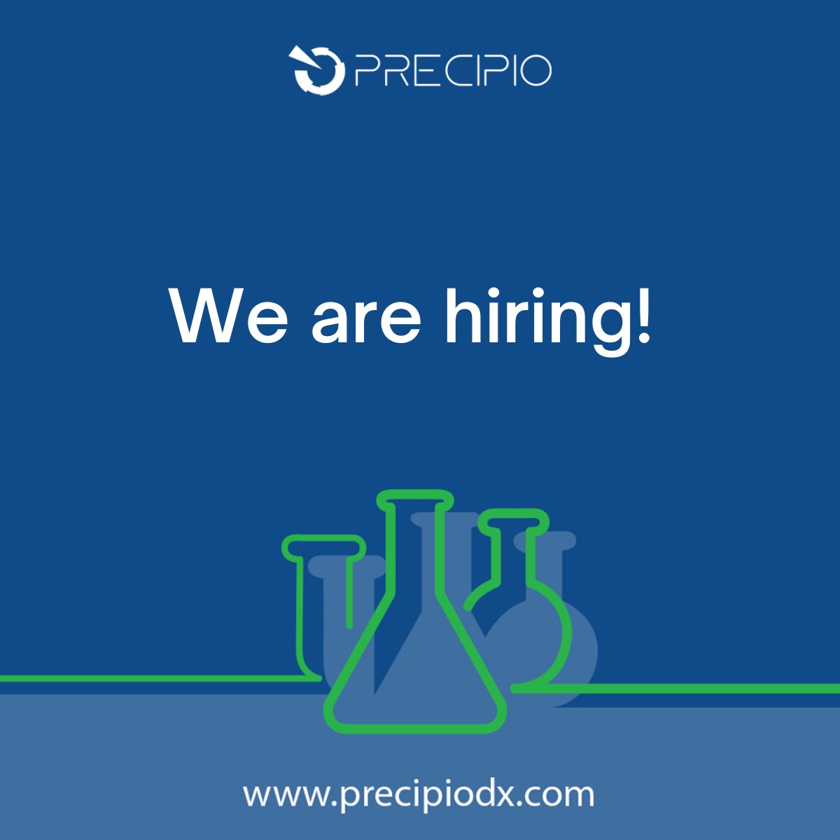 Precipio is looking for a Production Manager to join our team. Are you made for this?...