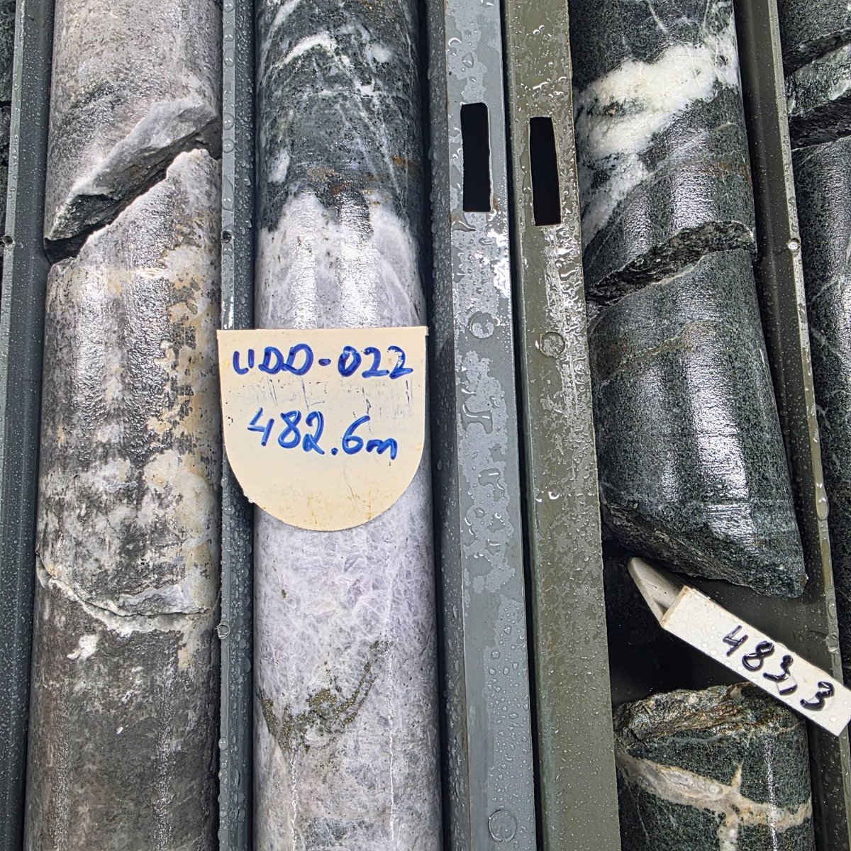 Hayasa Metals HAY HAYAF 5 of 7 [sry lots of pics] Select Core photos from UDD-022: 480m to 490m...