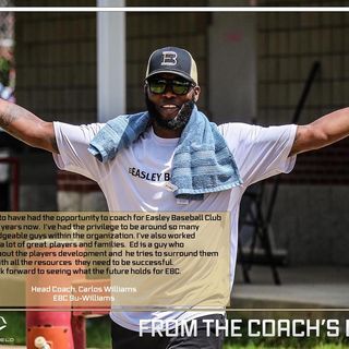 From the Coach’s Box • Head Coach, Carlos Williams #elevateyourgame...