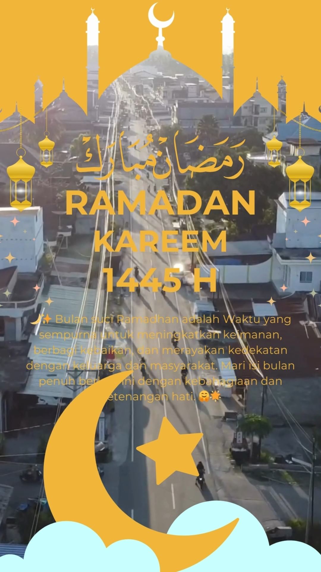 🌙✨ Bulan suci Ramadhan adalah Waktu yang sempurna untuk meningkatkan keimana...