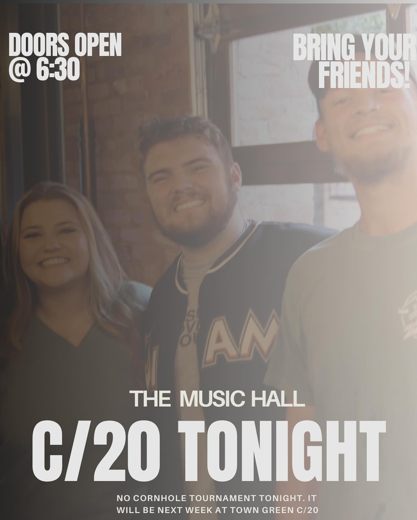 C/20 is tonight! Join us at The Music Hall in Downtown Monroe. Invite your fr...