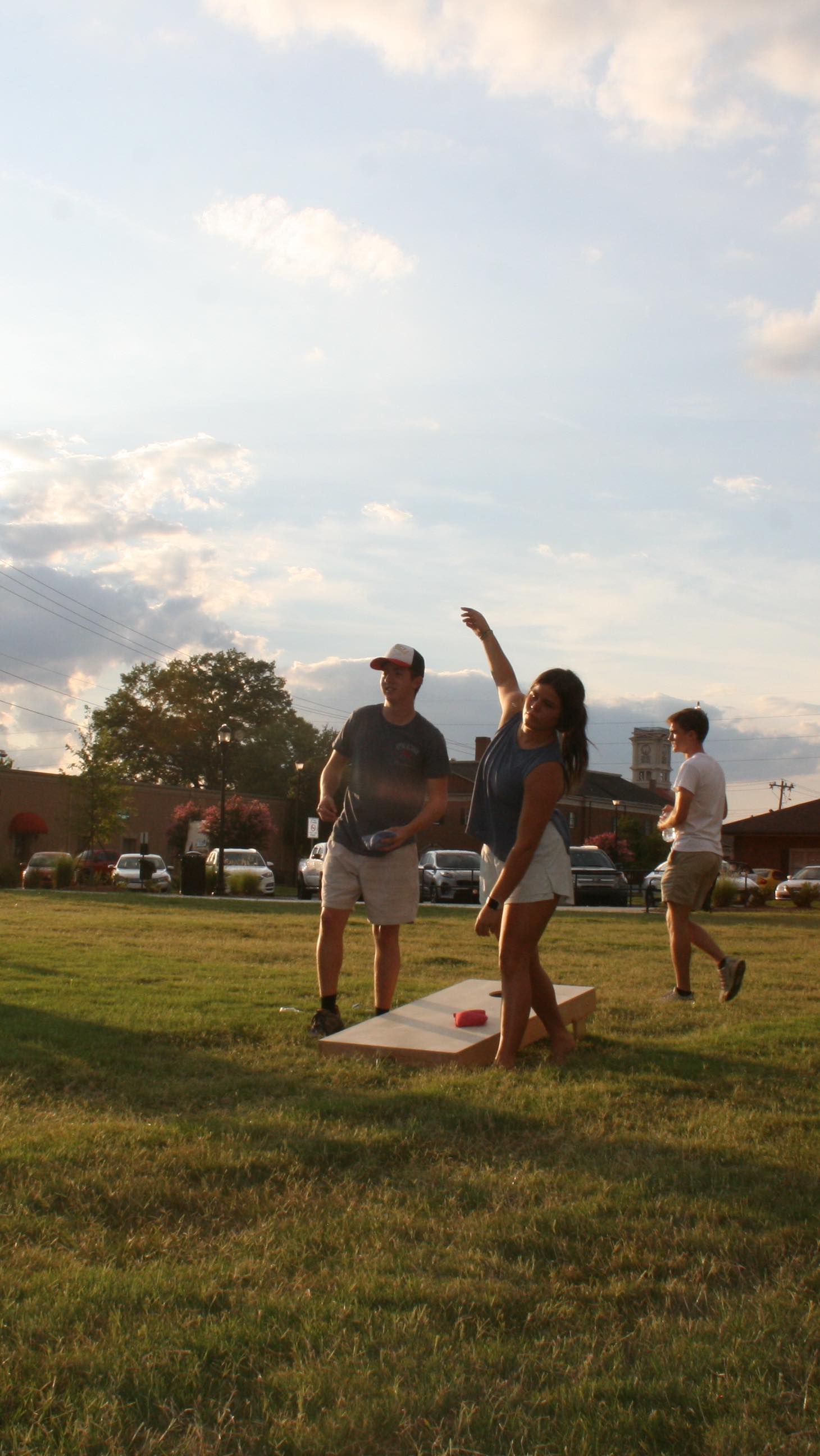 The Cornhole Tournament at the Town Green in Monroe was a blast! Everyone bro...