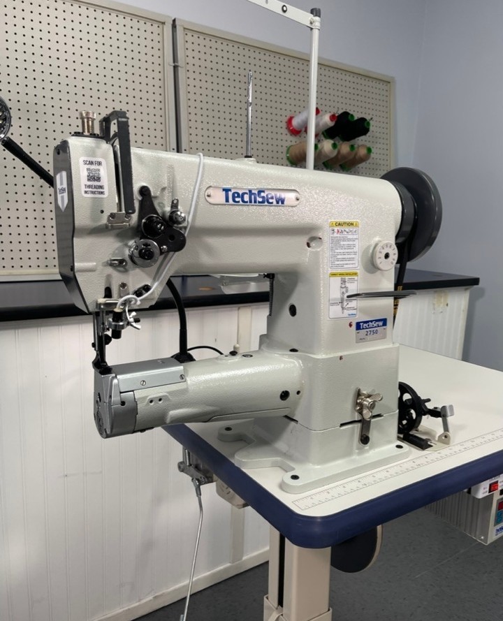 Techsew 2600-B Narrow Cylinder Industrial Sewing Machine with Binding Kit,  Binding Attachment