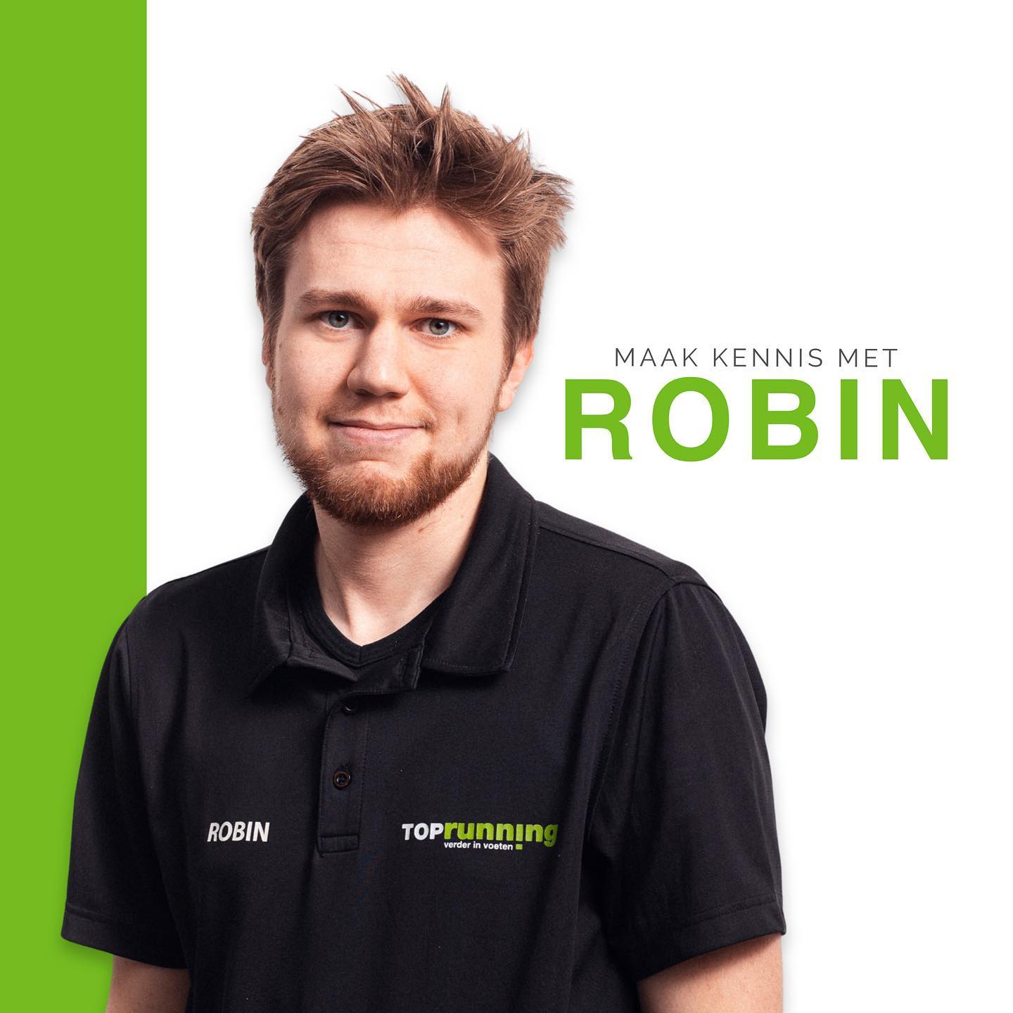 Maak kennis met Robin! 🙌🏼  Robin werkt ondertussen al 4 jaar bij Top Runn...