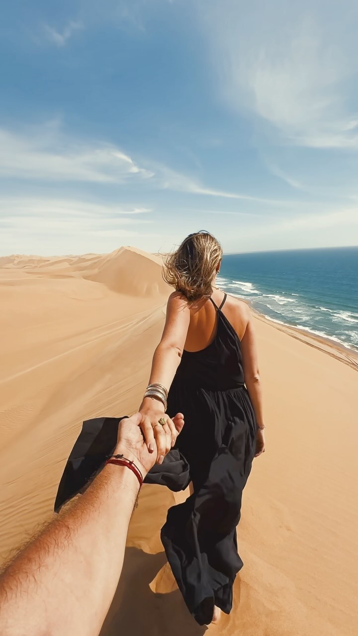 #Followmeto the Edge of the world to the dunes of the Namib Desert, where eac...