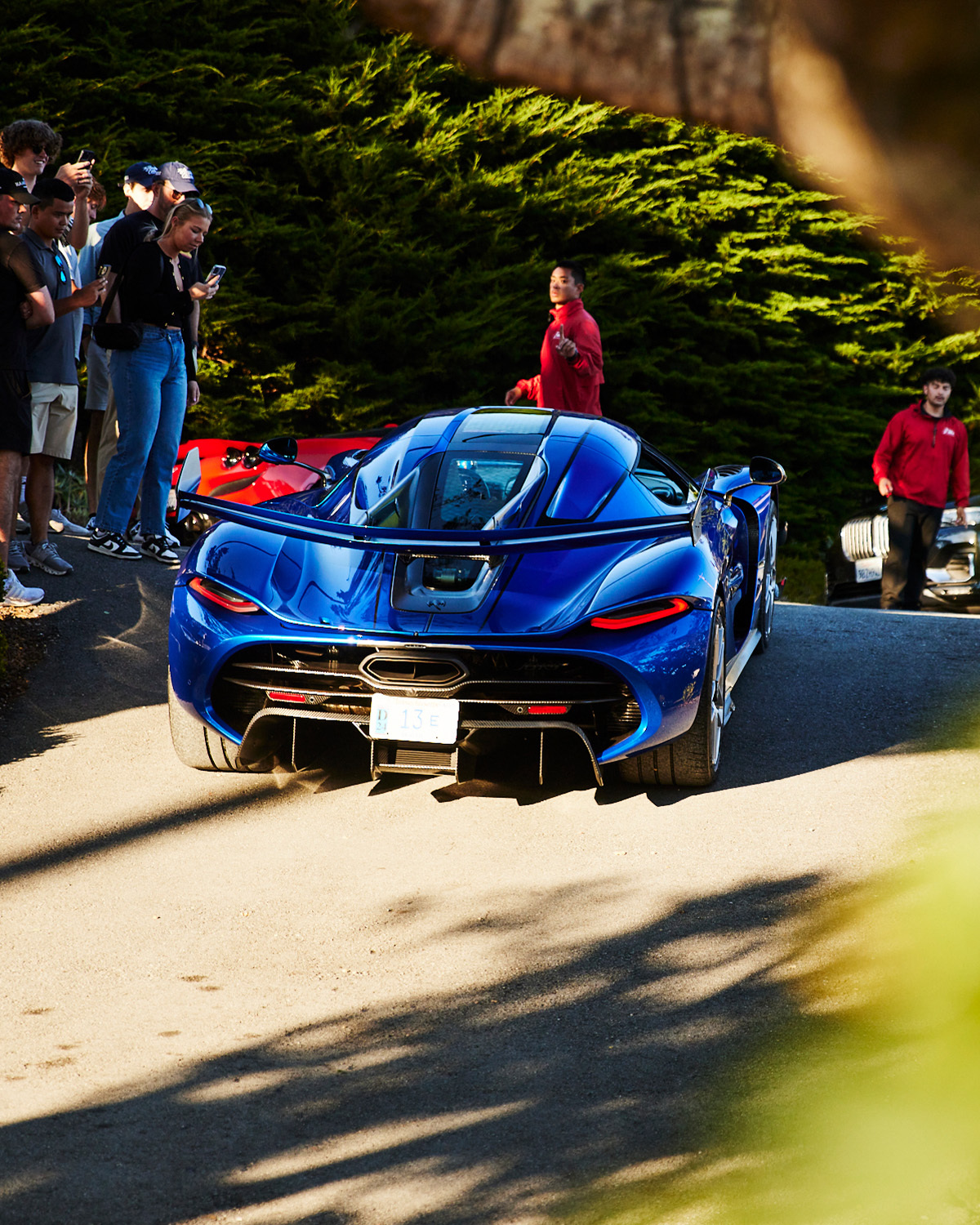 Feel the adrenaline rush of the Jesko at the Monterey Car Week  Photos by Mar...