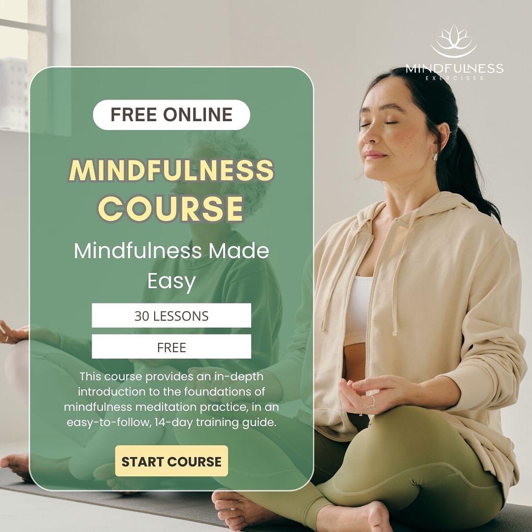 ⚡ Free Online Mindfulness Course: Mindfulness Made Easy ⚡This course provides an in-depth introdu...