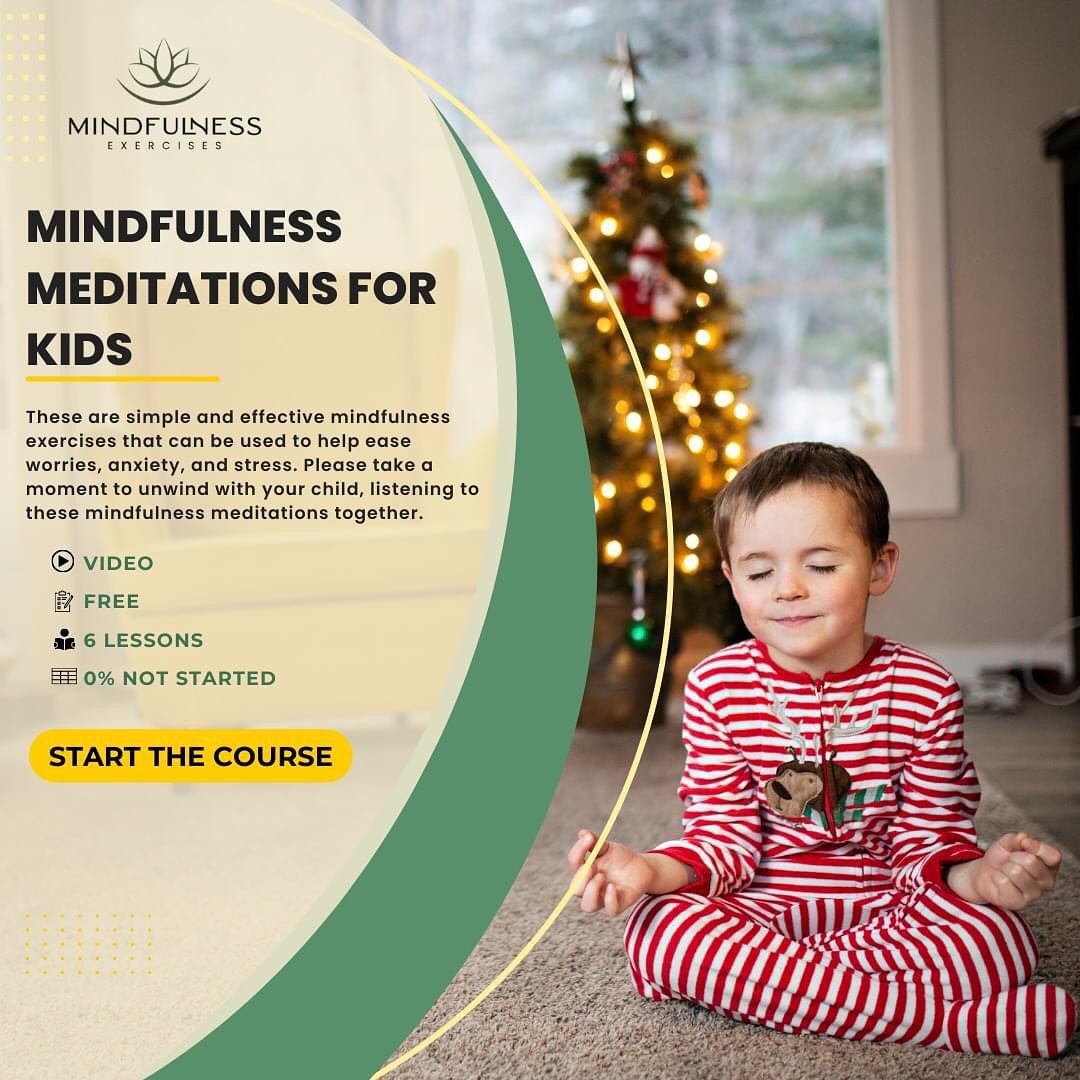 Free Online Mindfulness Courses: Mindfulness Meditations for KidsStart the course here: https://m...
