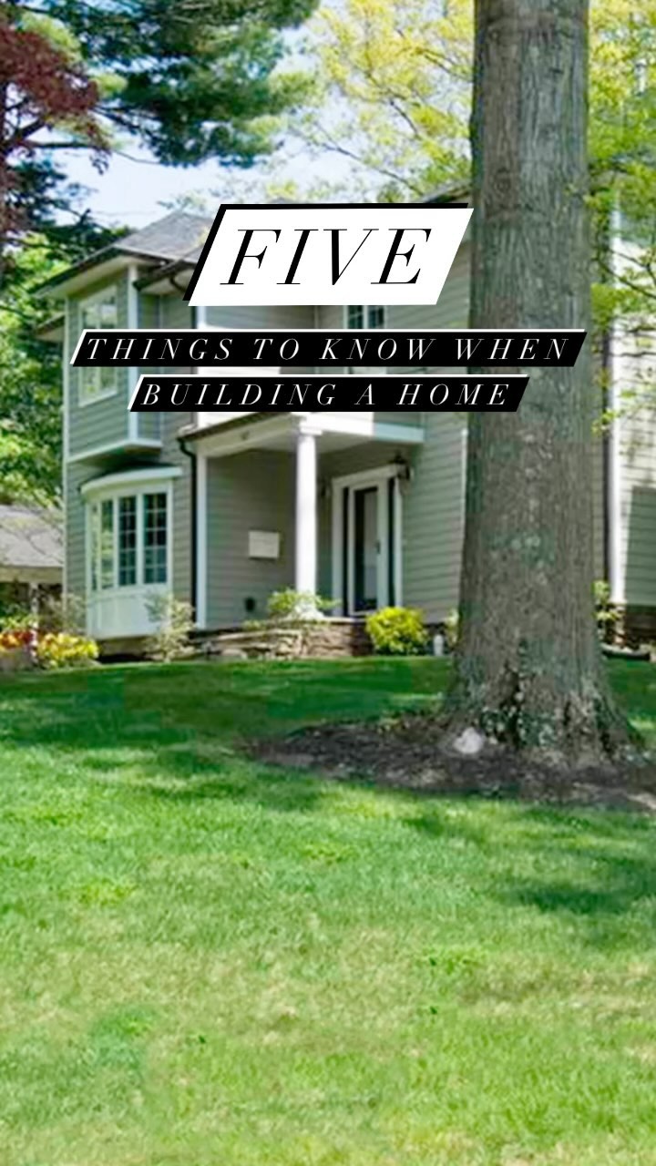 5 Things You Need To Know When Building A New Home