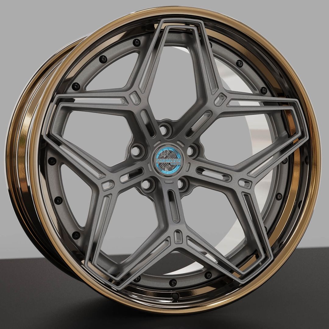 Satin Bronze Outer Black Inner Barrels Centers Rims Aluminum Alloy 3 Piece  Forged Wheels - China Satin Bronze Outer Barrels Rims, Aluminum Alloy  Wheels