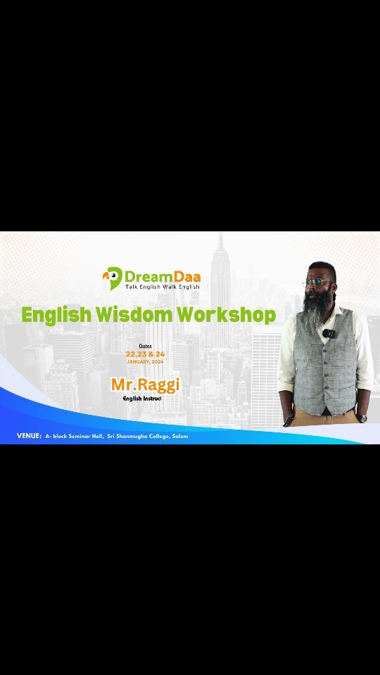 Highlights from the DreamDaa Wisdom Workshop - January 22nd-24th, 2024.
Exci...