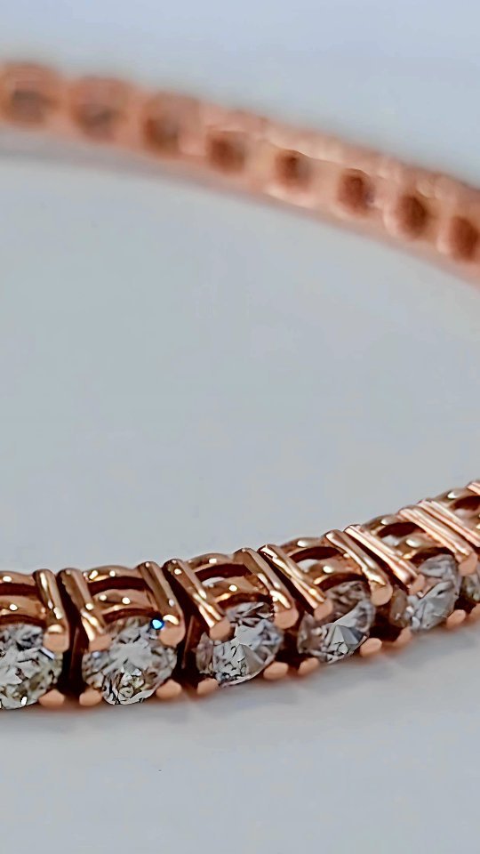 Diamond tennis bracelets. Available in all sizes & gold colors  www.askapa.co...